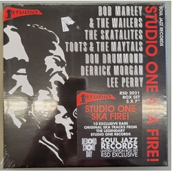 Soul Jazz Records Presents Studio One Ska Fire! Collectors 5 x vinyl 7" Box Set RSD 2021 Drop 2
