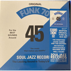 Soul Jazz Records Presents Funk 70 - 5 x vinyl 7" Box Set RSD 2021 Drop 2