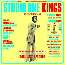 Soul Jazz Records Presents Studio One Kings YELLOW VINYL 2LP RSD BLACK FRIDAY 2023