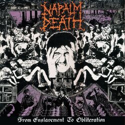 Napalm Death From Enslavement To Obliteration 35 YEARS OF NOISE/SPECIAL COLOR EFFECT VINYL LP RSD BLACK FRIDAY 2023