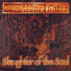 At The Gates Slaughter Of The Soul ORANGE W/ BLACK MERGE VINYL LP RSD 2024 [update 17/2/24]