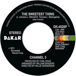 Channel 3 The Sweetest Thing / Someone Else's Arms vinyl 7" RSD 2021 Drop 2