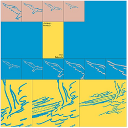 Jacques Renault Sky Islands vinyl 12" vinyl LP, Blue Coloured Vinyl RSD 2021 Drop 2
