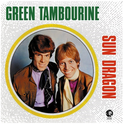 Sun Dragon Green Tambourine