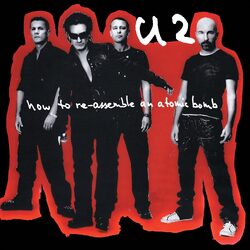 U2 How To Re-Assemble An Atomic Bomb RED/BLACK MARBLE VINYL LP RSD BLACK FRIDAY 2024