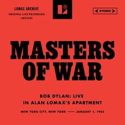 Bob Dylan Masters Of War Live In Alan Lomax Apartment VINYL 7INCH BLACK FRIDAY RSD 2025