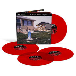 Van Halen Live: Right Here Right Now RED VINYL 4 LP SET RSD 2023
