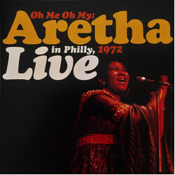 Aretha Franklin Oh Me Oh My Live In Philly 1972 RSD ltd ORANGE YELLOW vinyl 2 LP