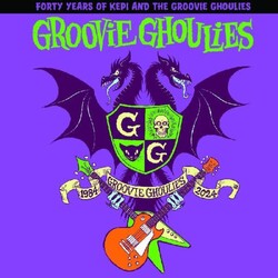 Groovie Ghoulies 40 Years Of Kepi & The Groovie Ghoulies OPAQUE ORANGE & PURPLE VINYL 2LP RSD 2024 [update 17/2/24]