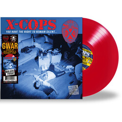 X-Cops You Have The Right To Remain Silent RED VINYL LP RSD BLACK FRIDAY 2023