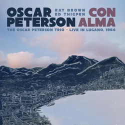 Oscar Peterson Con Alma: The Oscar Peterson Trio Live In Lugano 1964 TRANSLUCENT LIGHT BLUE VINYL LP RSD BLACK FRIDAY 2023