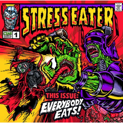 Stress Eater  Everybody Eats! CLEAR RED WAVE VINYL LP RSD BLACK FRIDAY 2024