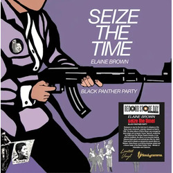 Elaine Brown Seize The Time - Black Panther Party BLACK VINYL LP RSD 2024 [update 18/2/2024]
