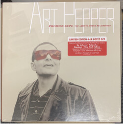 Art Pepper Promise Kept The Artists House Recordings Limited Vinyl 4 LP RSD Black Friday 2021