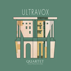Ultravox Quartet STEVEN WILSON MIX 5MM WIDE SPINE/2LP/CLEAR VINYL LP RSD BLACK FRIDAY 2023