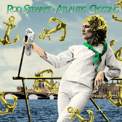 Rod Stewart Alternate Atlantic Crossing VNIYL LP - COLOURED TIDAL WAVE RSD 2026