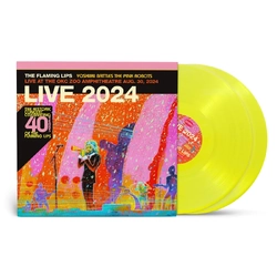 Flaming Lips Yoshimi Battles Pink Robots Live Zoo Amp. Oklahoma City 2024 VINYL 2LP - COLOURED HIGHLIGHTER YELLOW BLACK FRIDAY RSD 2025