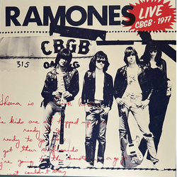 Ramones Live At Cbgb, 1977 VINYL LP - COLOURED RED BLACK FRIDAY RSD 2025