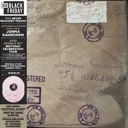 Jorma Kaukonen Wabash Avenue: 1965 Never Released Tracks VINYL 2LP - COLOURED GOLD BLACK CLOUD EFFECT BLACK FRIDAY RSD 2025