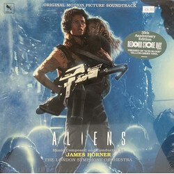 James Horner Aliens Soundtrack 35th Anny limited YELLOW GREEN vinyl LP RSD 2021 Drop 2