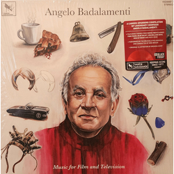 Angelo Badalamenti Music For Film & Television TRANSLUCENT RED VINYL LP RSD BLACK FRIDAY 2024