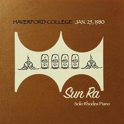 Sun Ra Haverford College 1980 Solo Piano Vinyl LP