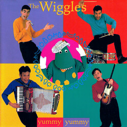 The Wiggles Yummy Yummy Dorothy The Dinosaur GREEN / YELLOW SPLATTER VINYL LP RSD 2024 [update 14/3/24]