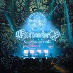 Entombed Clandestine Live RSD GOLD vinyl 2 LP gatefold