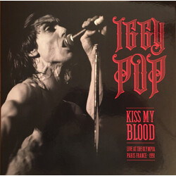 Iggy Pop Kiss My Blood - Live At The Olympia - Paris France - 1991 Multi DVD/Vinyl 3 LP Box Set