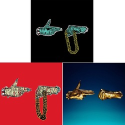 Run The Jewels 1, 2 and 3 vinyl LPs 3 album bundle