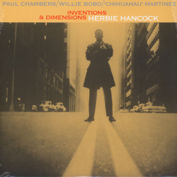 Herbie Hancock Inventions And Dimensions hand numbered CLEAR vinyl LP