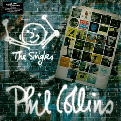 Phil Collins Singles remastered vinyl 4 LP box set +20p notebook