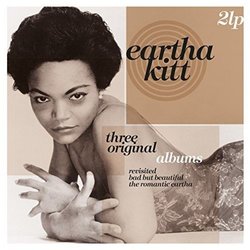 Eartha Kitt Three Original Albums vinyl 2 LP g/f sleeve