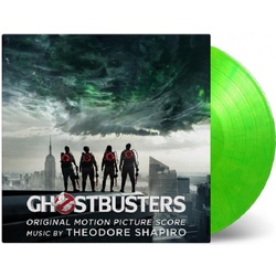 Ghostbusters 2016 original score MOV numbered 180gm SLIME GREEN vinyl LP