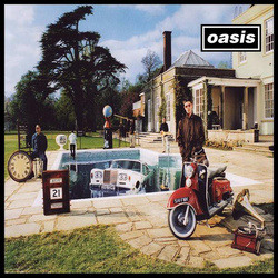 Oasis Be Here Now remastered reissue vinyl 2 LP +download, gatefold