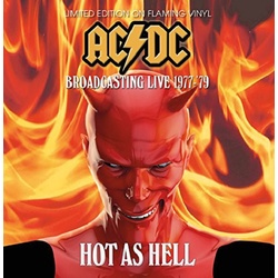 AC/DC Hot As Hell Broadcasting Live 1977 - 79 vinyl LP