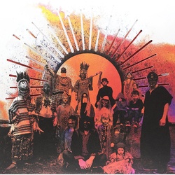 Goat Requiem limited edition ORANGE vinyl 2 LP in die-cut sleeve +download 