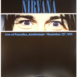 Nirvana Live At Paradiso Amsterdam November 25th 1991 180gm vinyl LP