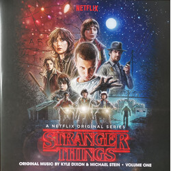 Stranger Things S1 Volume 1 soundtrack 2021 EU RED / WHITE / BLUE SWIRL vinyl 2 LP g/f