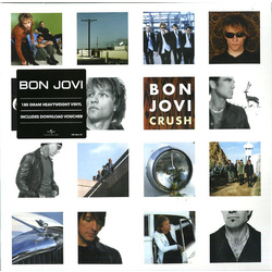 Bon Jovi Crush reissue 180gm vinyl 2 LP +download