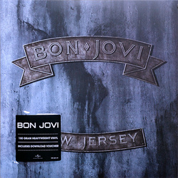 Bon Jovi New Jersey 180gm vinyl 2 LP +download, gatefold
