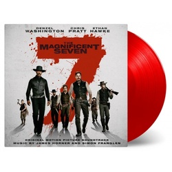 Magnificent Seven soundtrack James Horner MOV 180-gm RED vinyl 2 LP g/f
