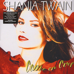 Shania Twain Come On Over vinyl 2 LP gatefold sleeve