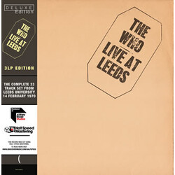 Who Live At Leeds deluxe remastered vinyl 3 LP gatefold 1/2 speed