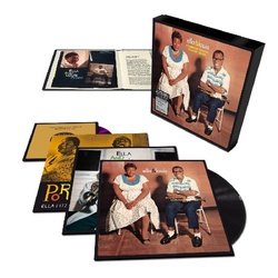 Ella Fitzgerald Louis Armstrong Complete Studio Master Takes vinyl 5 LP box + 10"