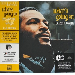 Marvin Gaye Whats Going On Deluxe 180 gm vinyl 4 LP + download