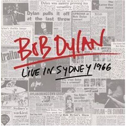 Bob Dylan Live In Sydney 1966 vinyl 2 LP