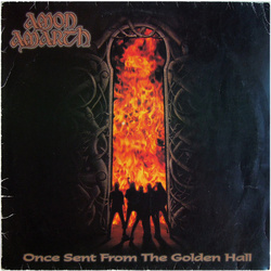 Amon Amarth Once Sent From The Golden Hall 180 gm vinyl LP + poster 