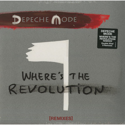 Depeche Mode Wheres The Revolution 2 x vinyl 12" remixes