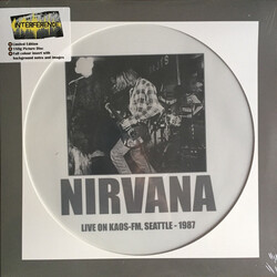 Nirvana Live On Kaos-Fm, Seattle Interference vinyl LP picture disc